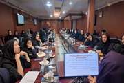 برگزاری جلسه بازآموزی برای مراقبان سلامت در مرکز بهداشت جنوب تهران